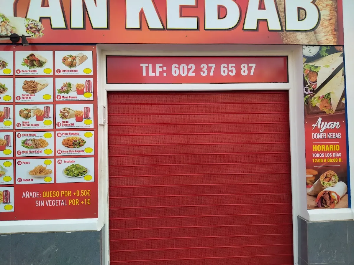 Ayan Doner Kebab — Telde