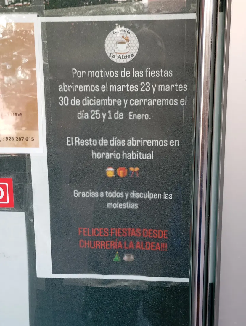 Churreria La Aldea — La Aldea De San Nicolas