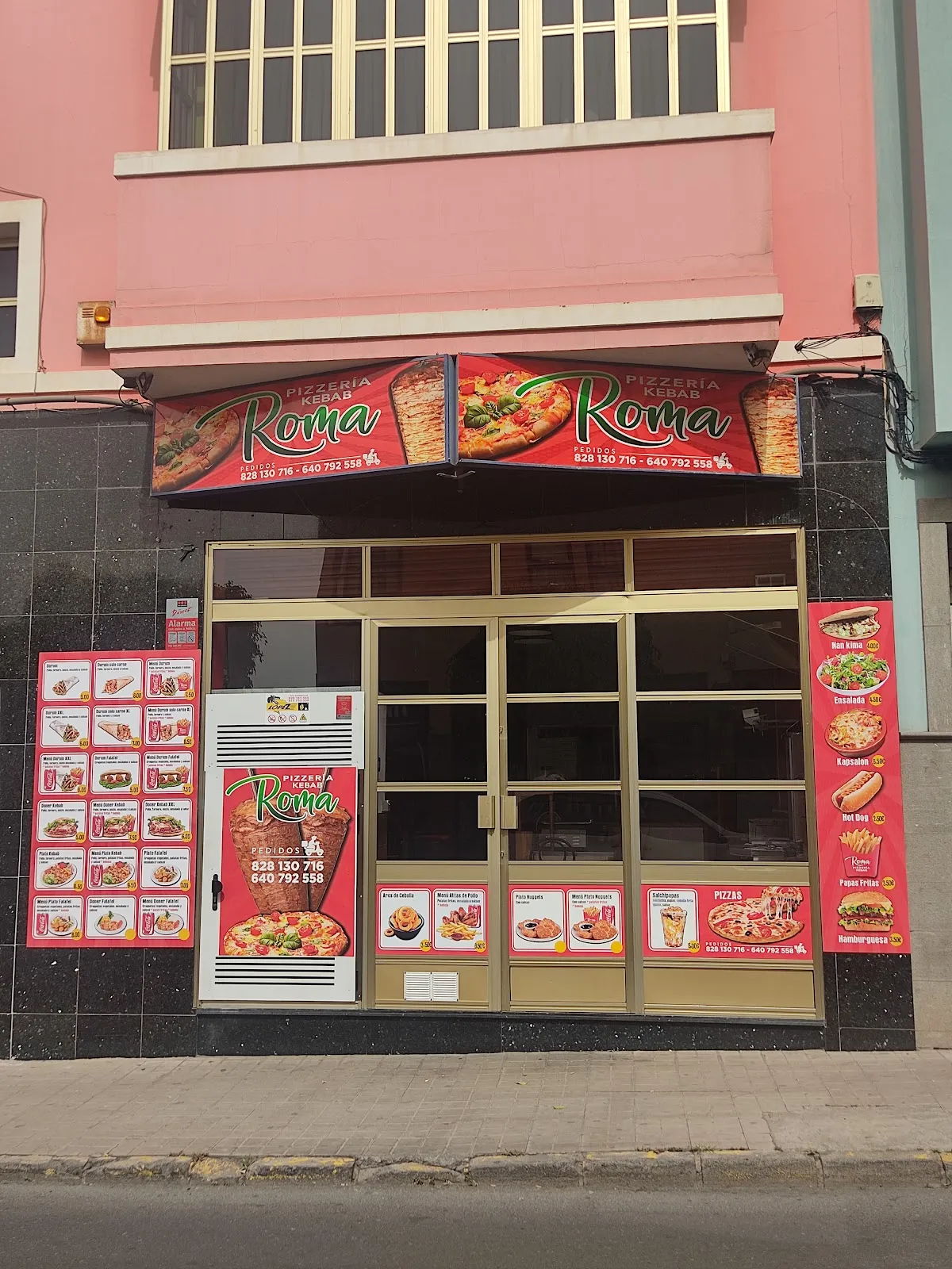 Roma Pizzeria Kebab — Telde