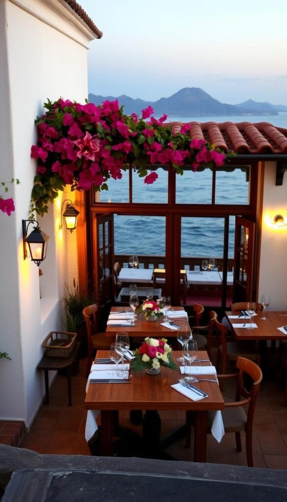 Restaurante romántico en Tenerife