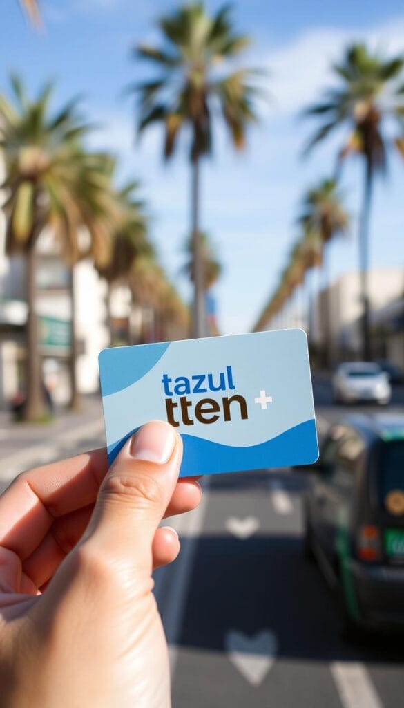 Tarjeta ten+ para transporte público en Tenerife