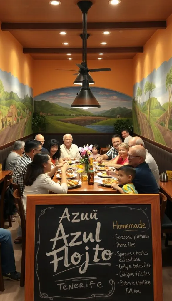 reseñas de familias en restaurantes