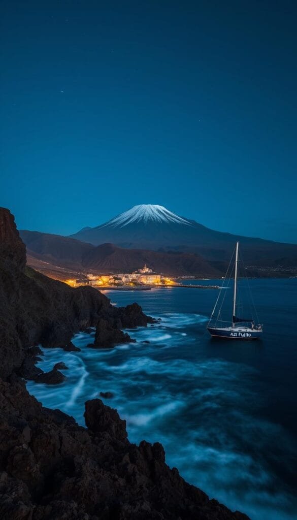 fotografía nocturna en Tenerife