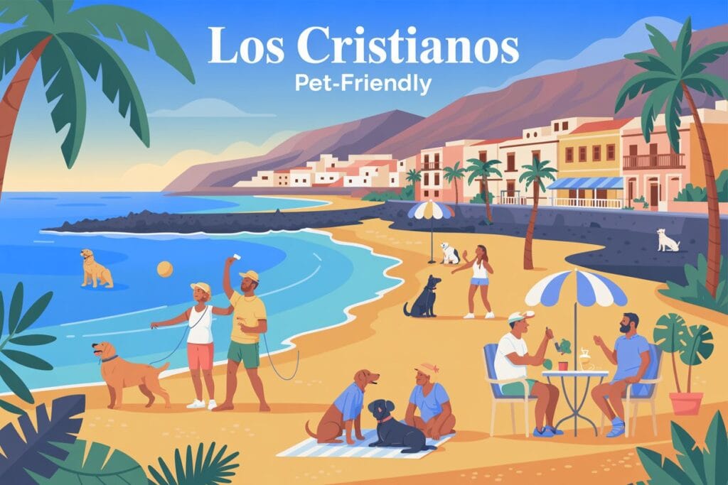Los Cristianos Pet-Friendly: Viaja con tu Mascota a Tenerife 4 Los Cristianos Pet-Friendly: Viaja con tu Mascota