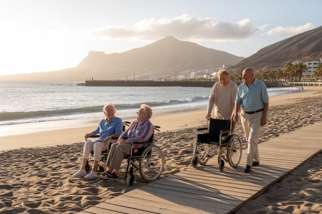 Blog 1 Los Cristianos para Mayores: Turismo Senior Accesible