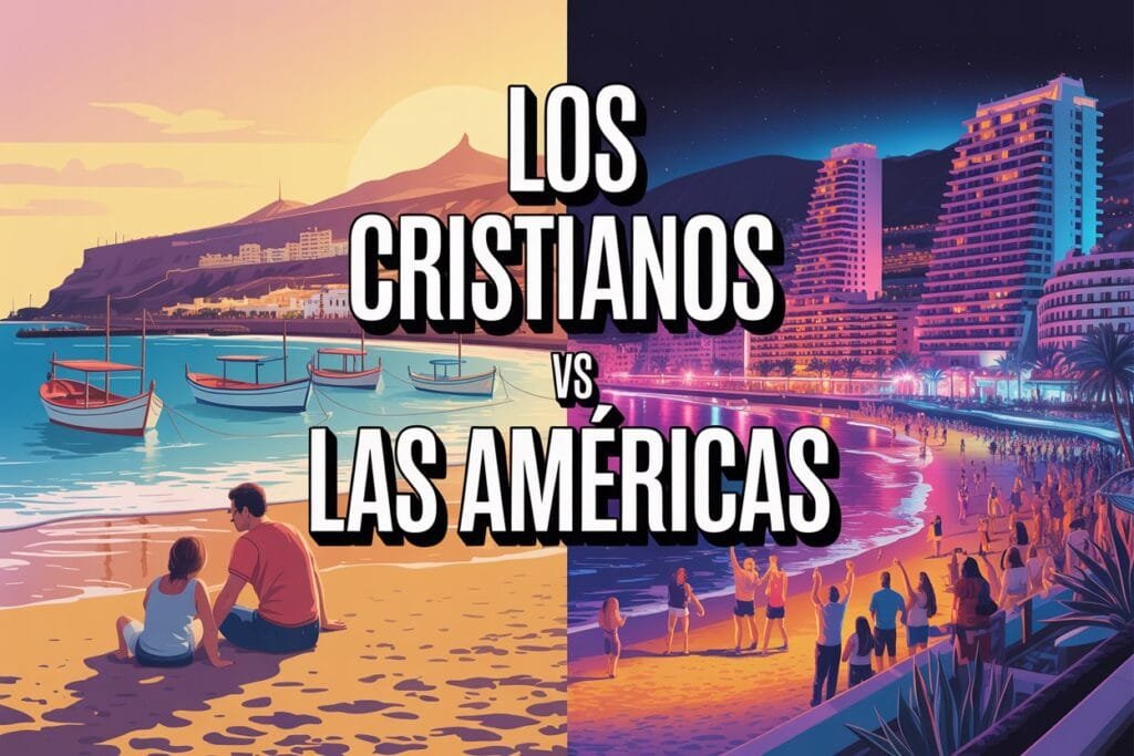 Los Cristianos vs Las Américas: ¿Dónde Alojarse?