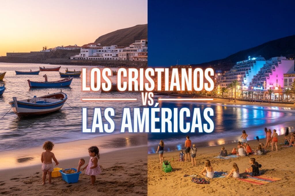 Los Cristianos vs Las Américas: ¿Dónde Alojarse?