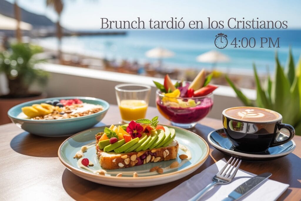 Brunch Tardío en Los Cristianos: Abierto Hasta las 16h