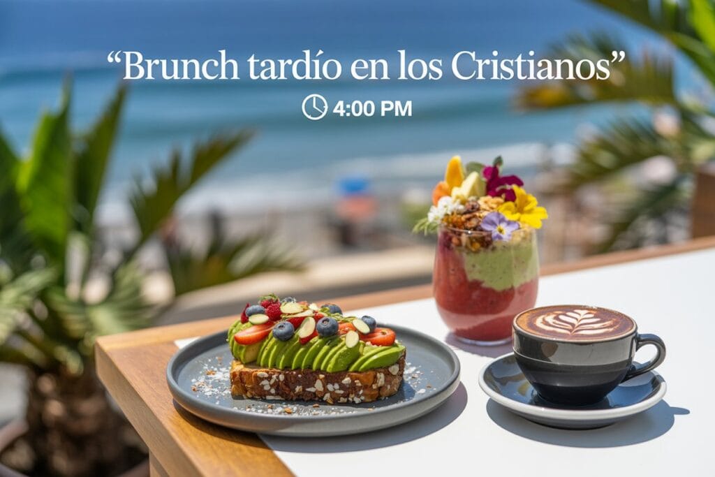 Brunch Tardío en Los Cristianos: Abierto Hasta las 16h