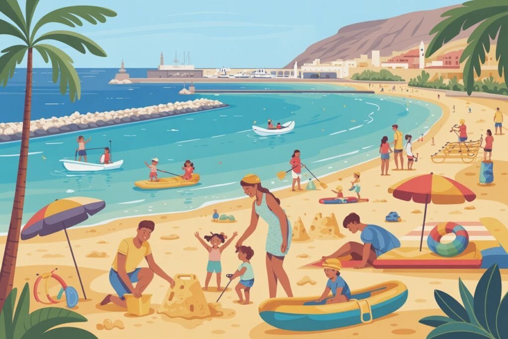 Playa de Los Cristianos: Guía Completa para Familias