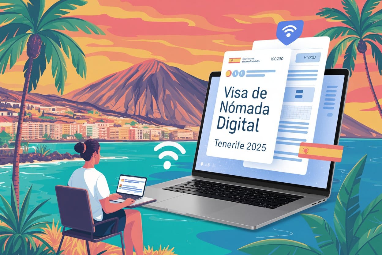 Visa de Nómada Digital para Tenerife: Requisitos y Proceso Completo 2025